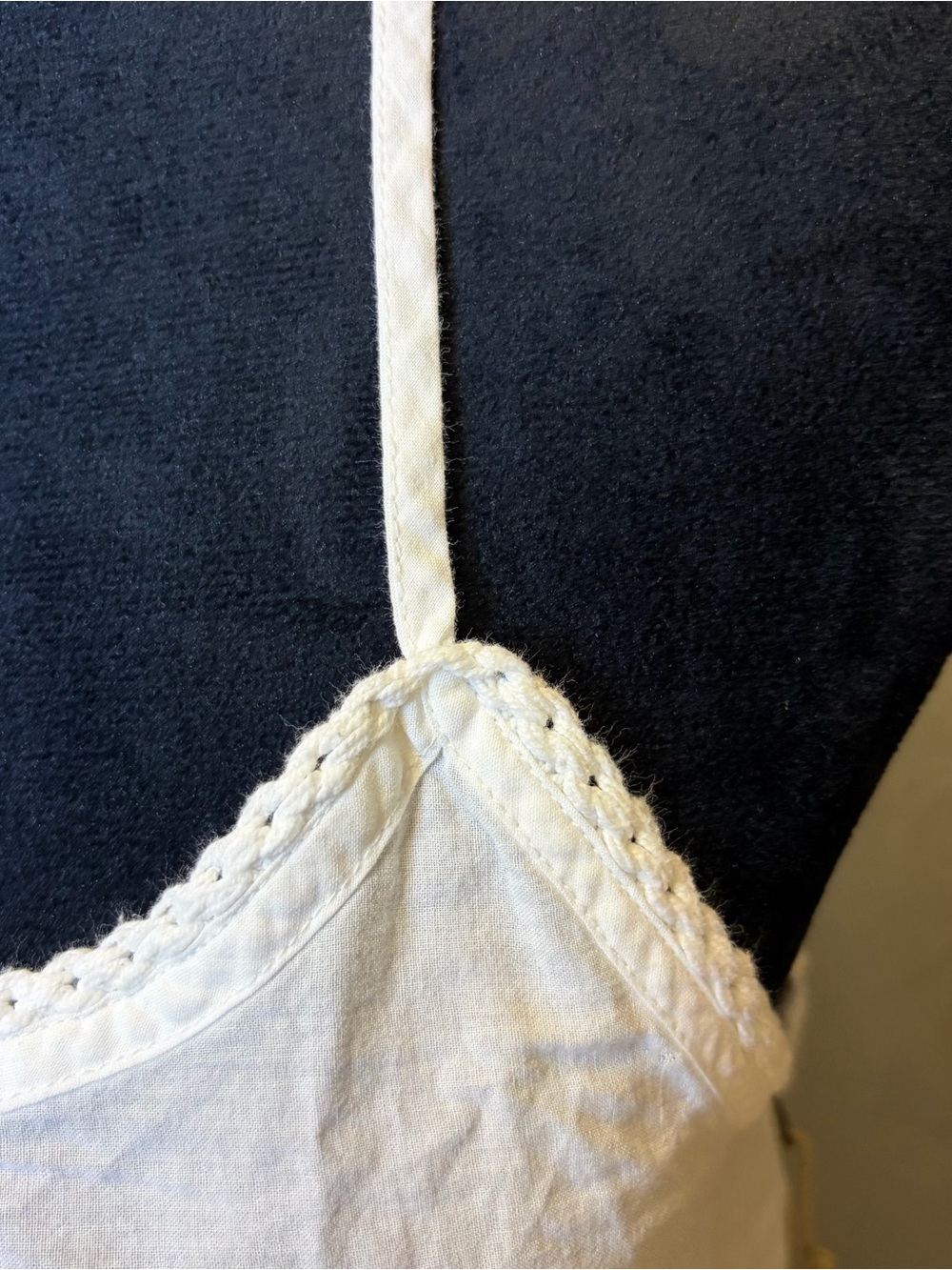 Artisan Ny White Lace-Trim Sleepwear Top - Picture 5 of 9